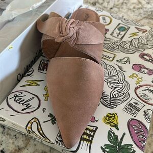 Jeffrey Campbell Charlin Blush Suede shoes